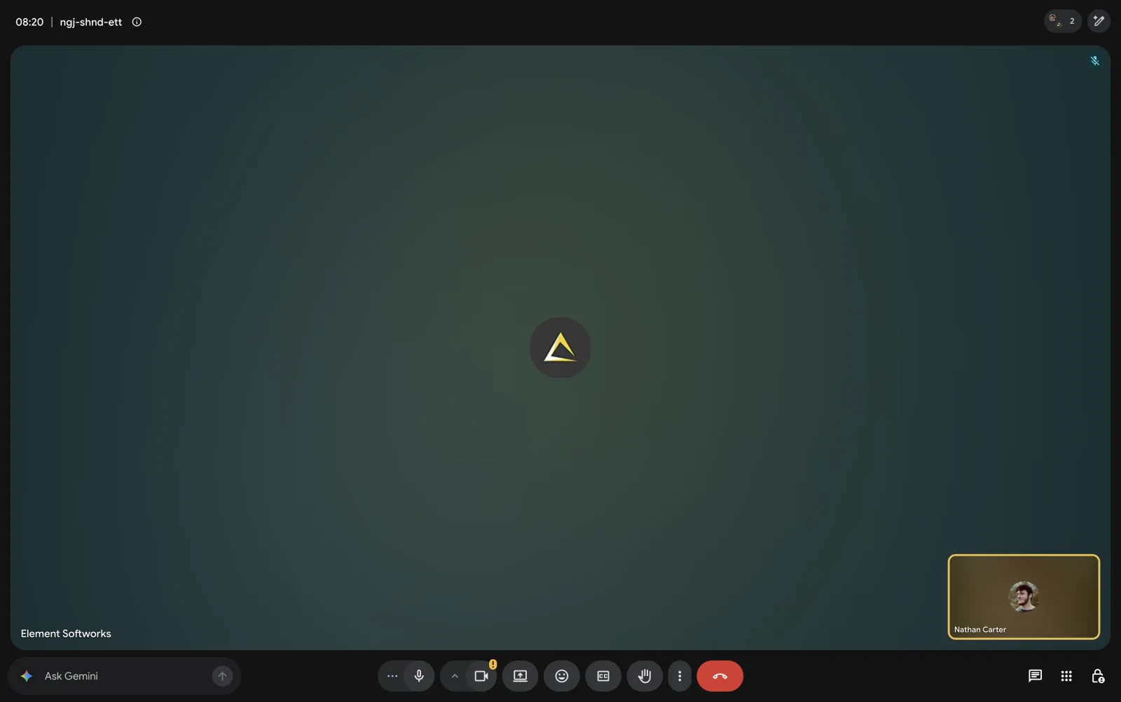 AI notetaker joining a video meeting